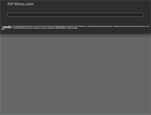 Tablet Screenshot of fef-likes.com